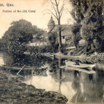 Le petit canal entre la 9ᵉ et la 10ᵉ avenue en 1915